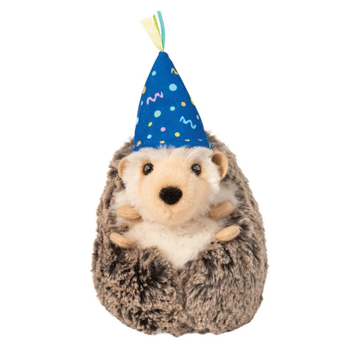 Spunky Hedgehog with Party Hat Plush