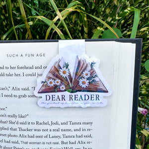 Dear Reader Magnetic Bookmark