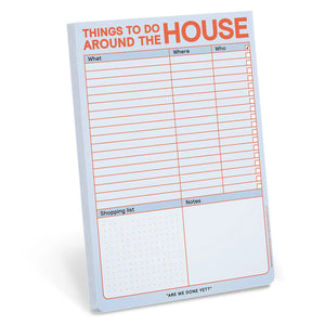 Things To Do Around the House Pad with Magnet