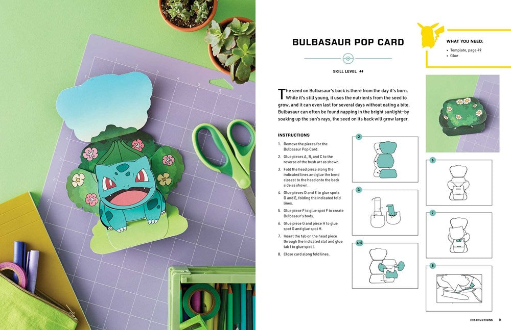 Amazing Pokémon Paper Crafts: Colorful Creations Inspired by the World –  Maggie Mae's Bookshop