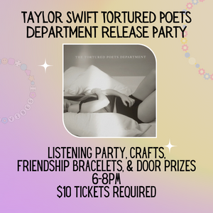 Taylor Swift Torture Poets Department Release Party