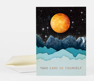 Durido: Take Care of Yourself Mountain Card