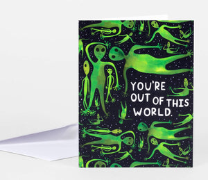 One Lane Road: You're Out of the World Card