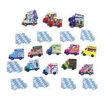 Memory and Matching Game: Trucks and A Bus