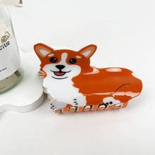 Corgi Hair Claw Clip