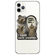 Raccoon Every Time I Heal... Vinyl Sticker