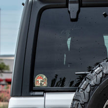 Moon Mushroom Kitty  Vinyl Sticker