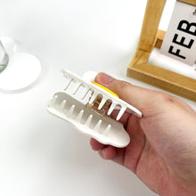 Acetate Poached Egg Claw Clip Hair Clip