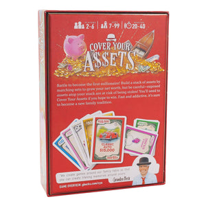 Cover Your Assets® Card Game by Grandpa Beck's Games