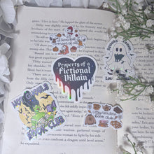 Hot Ghouls Book Club Star Sparkle Sticker