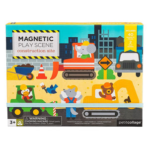 Magnetic Play Scene Construction Site