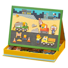 Magnetic Play Scene Construction Site