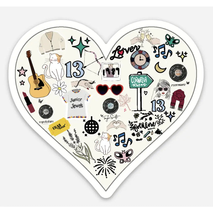 Taylor Eras Sticker