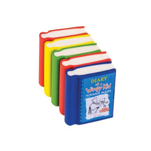 Diary of A Wimpy Kid Book Erasers