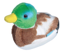 Mallard Duck Stuffed Animal With Sound 5.5"