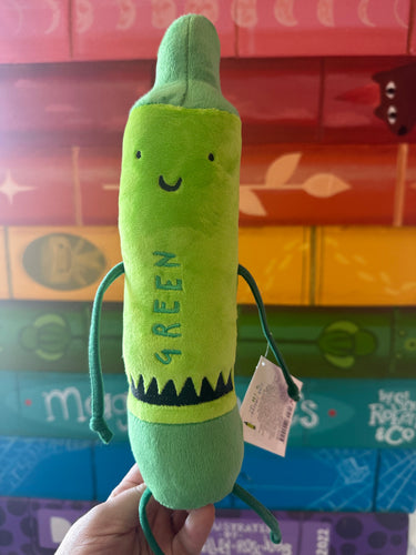 Green Crayon Plush