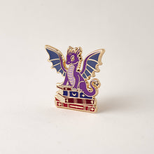 Dragon Fantasy Book Pin - Literary Gifts, Fantasy Gifts