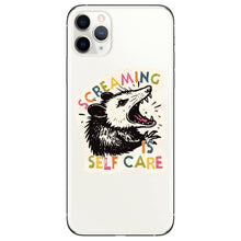 Screaming is Self Care Vinyl Sticker