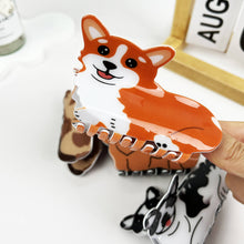 Corgi Hair Claw Clip