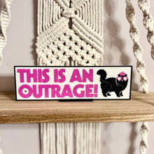 DCC Inspired "This is an Outrage!" Light Up Book Nook: No Fairy Lights