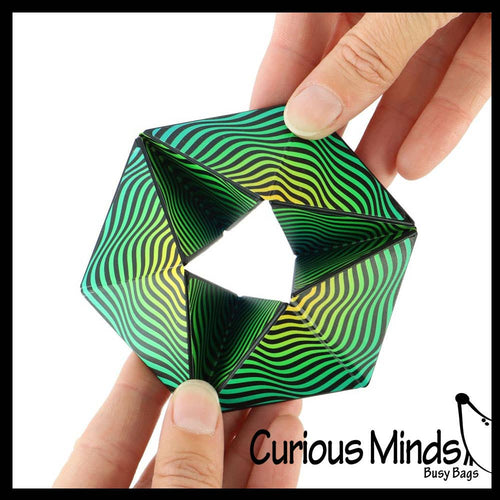 1  Infinity Flip and Fold Optical Illusion Fidget - Magic En