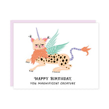 Birthday Creature Card: 🌏 Plastic-free Paper Tab