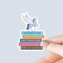 Percy Book Stack Sticker