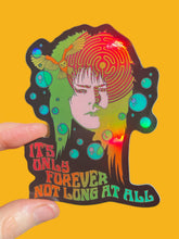 Labyrinth David Bowie Hologram STICKER 3 Inch