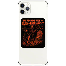 The Feminine Urge To Bury The Patriarchy Vinyl Sticker