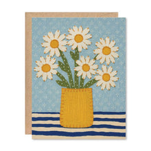 Greeting Card - Daisy Vase