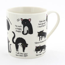 Cattitude Mug: Dishwasher safe and microwaveable.