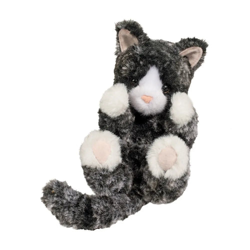 Lil Black and White Kitten Plush