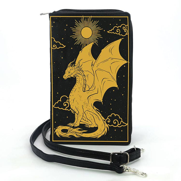 The Book Of Dragons Clutch Bag in Vinyl