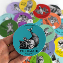 Pawzilla 3" Vinyl Sticker