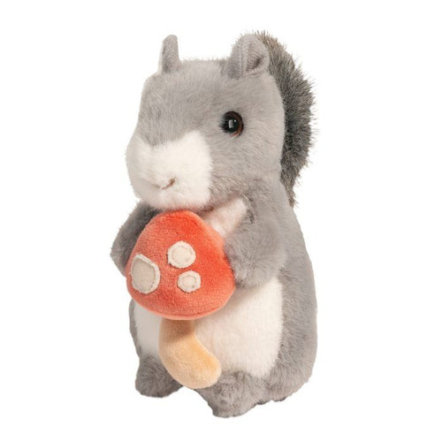 Squirrel w/Mushroom Plush