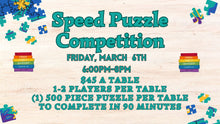 Speed Puzzle Competition 3/6