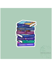Bookstack Series - Heated Rivalry Sticker: 2 inch