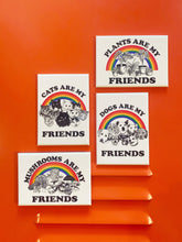 Mushrooms Are My Friends Rectangle Magnet