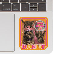 Donut sticker