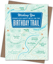 Birthday Trail Card