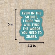 Find The Words You Need to Share Sticker | Divine Rivals