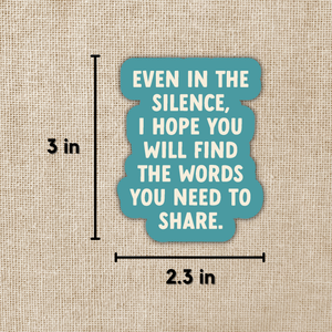 Find The Words You Need to Share Sticker | Divine Rivals