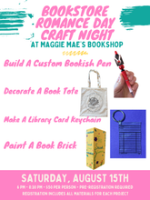 Book Lover's Craft Night 8/15