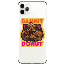 Damnit Donut  Vinyl Sticker