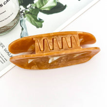 Baguette Acetate Hair Claw Clip – Creative & Fun: Brown