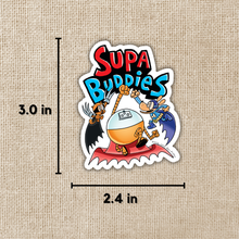 Supa Buddies Crew Sticker | Dog Man