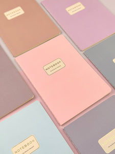 A5 Notebook - Solid Pink 