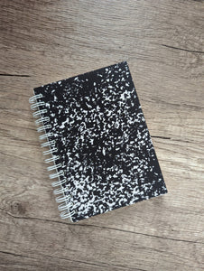 Composition Notebook - Reusable Sticker Book - 50 Pages