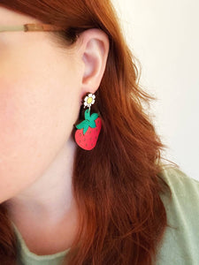 Strawberry Earrings
