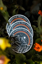 Wander Free and Queer Sticker